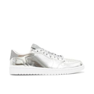 Air Jordan 1 Retro Low Og Pinnacle Metallic Silver 852549-003 Domahi Store