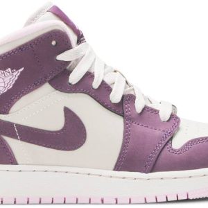 Air Jordan 1 Retro Mid GS Pro Purple’ 555112-500 Domahi Store