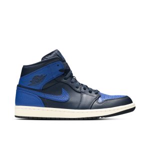 Air Jordan 1 Retro Mid Obsidian Royal 554724-412 Domahi Store