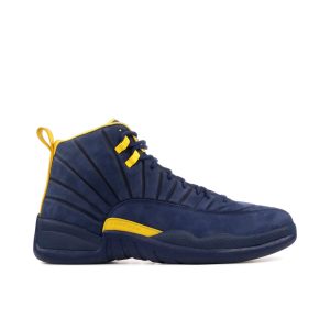 Air Jordan 12 Retro Michigan Wolverines PE x PSNY AA1233-808572 Domahi Store
