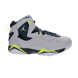 Air Jordan True Flight ‘Pure Platinum Volt’ 342964-033 Domahi Store