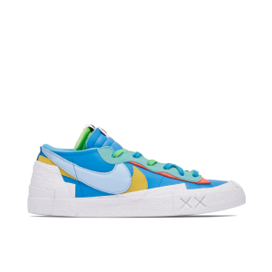 KAWS x sacai x Nike Blazer Low Blue Multi DM7901-400 Mattress Sneaker Store
