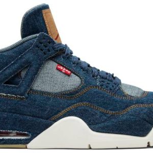 Levi’s x Air Jordan 4 Retro Denim’ AO2571-401 Domahi Store