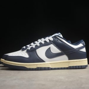 (WMNS) Nike Dunk Low 'Vintage Navy' DD1503-115