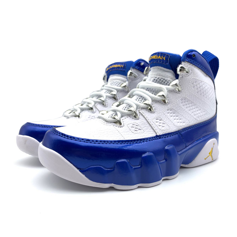 Air Jordan 9 Bao Lan Yellow Mirror