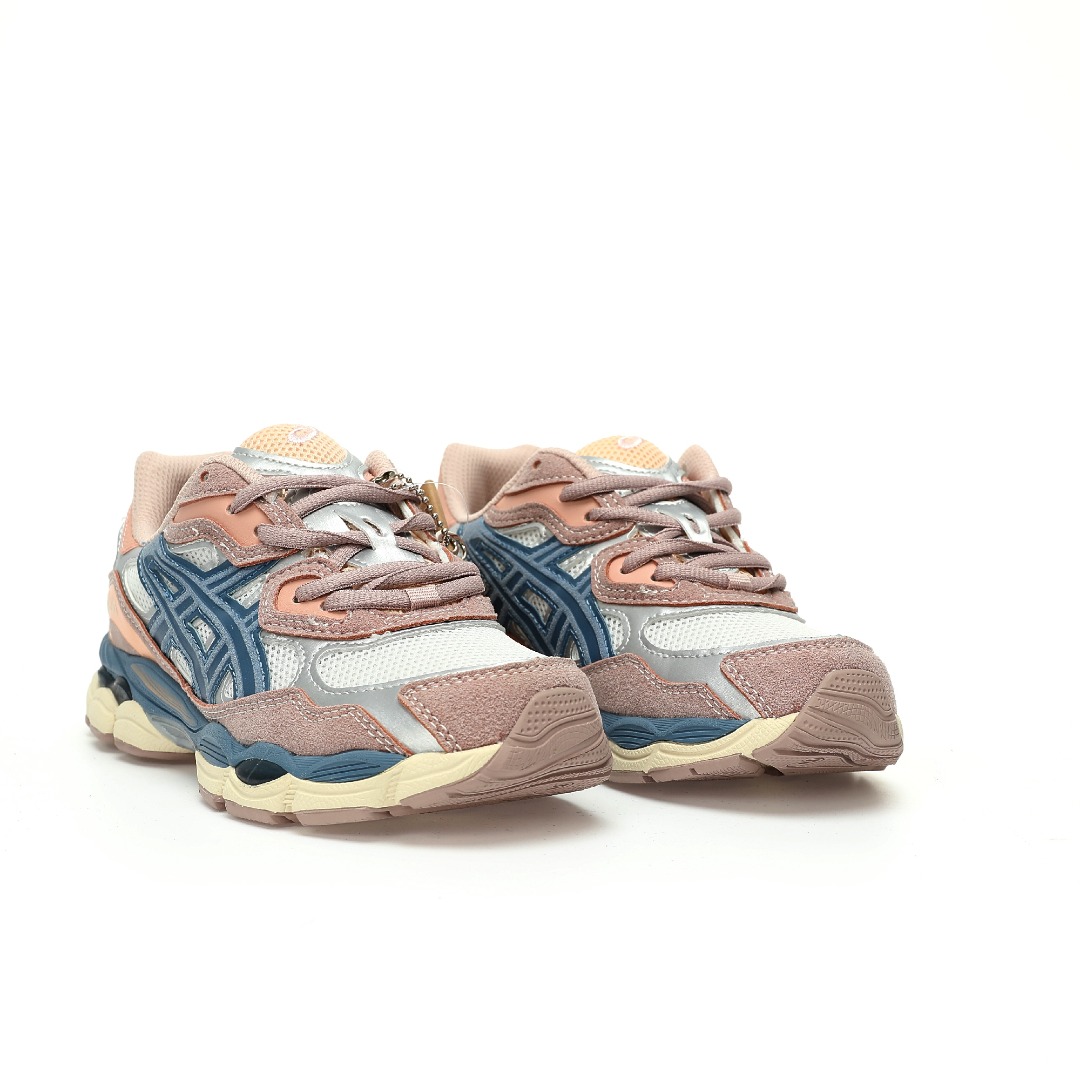 Asics Gel NYC Cream Grey Floss Salmon Women's