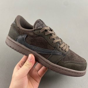 Air Jordan 1 Retro Low OG SP x Travis Scott 'Velvet Brown' DM7866-202