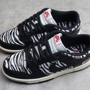 Nike x Quartersnacks SB Dunk Low 'Little Debbies Zebra Cakes' DM3510-001