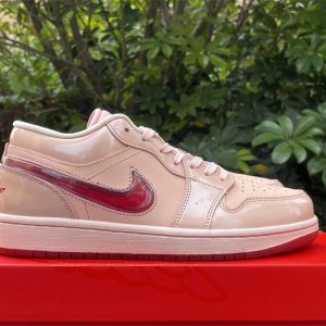 (WMNS) Air Jordan 1 Low Patent 'Valentine's Day' HF3174-600