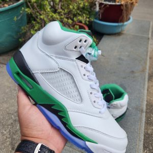 AJ5 Jordan 5th generation white green