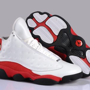 Nike Air Jordan XIII 13 Retro Kid white grey blue basketball Shoes 310004-103