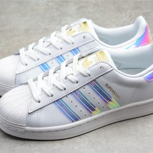 (WMNS) adidas Superstar 'White Iridescent' FX7565
