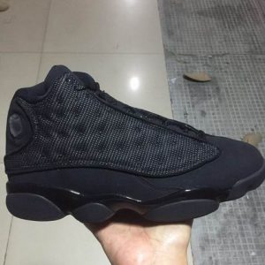 Air Jordan 13 Black Cat Real Carbon Top Version