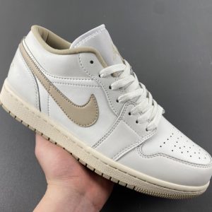 (WMNS) Air Jordan 1 Low 'Sail Pale Ivory' DC0774-112