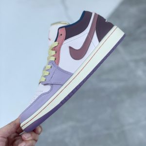 (WMNS) Air Jordan 1 Low 'Pastel Plum' DZ2768-651
