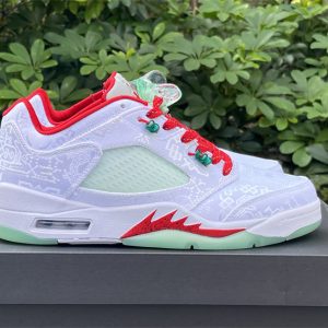 Air Jordan 5 Low x CLOT 'White Silk' 1551183
