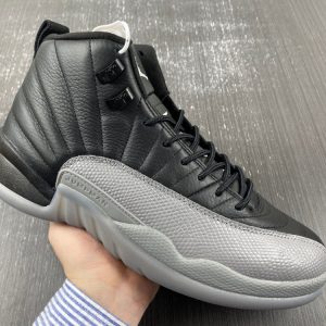 Air Jordan 12 Retro Black Wolf Grey