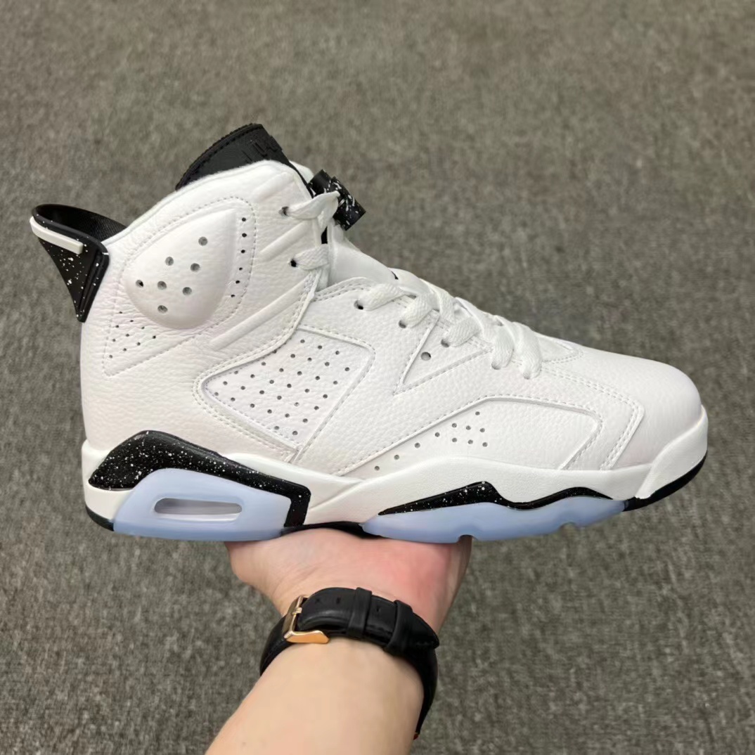 Jordan Men's 6 Retro Reverse Oreo White/Black (CT8529 112) - 8.5, CT8529-112