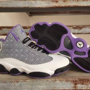 Air JORDAN13 plaid men's shoes