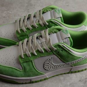 Nike Dunk Low 'Safari Swoosh - Chlorophyll' DR0156-300