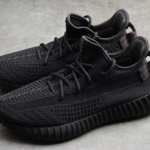 adidas Yeezy Boost 350 V2 'Black Non-Reflective' FU9006