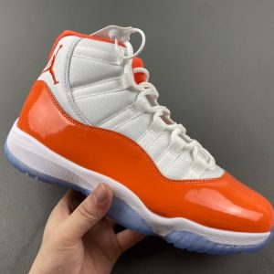 Air Jordan 11 White orange