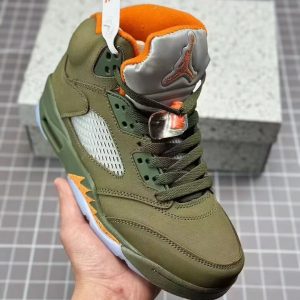 Air Jordan 5 Olive