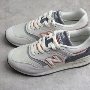 New Balance 997 Made In Usa 'White Grey Orange' M997CSEA