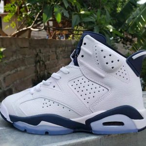 AIR JORDAN 6 Qiao 6 generation Bai Shenlan male shoes