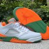 (GS) Air Jordan 5 Retro Low 'Miami Hurricanes' FQ1293-018