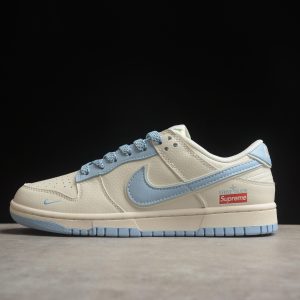 Supreme x Nike SB Dunk Low Off White Red Blue BB9866-001