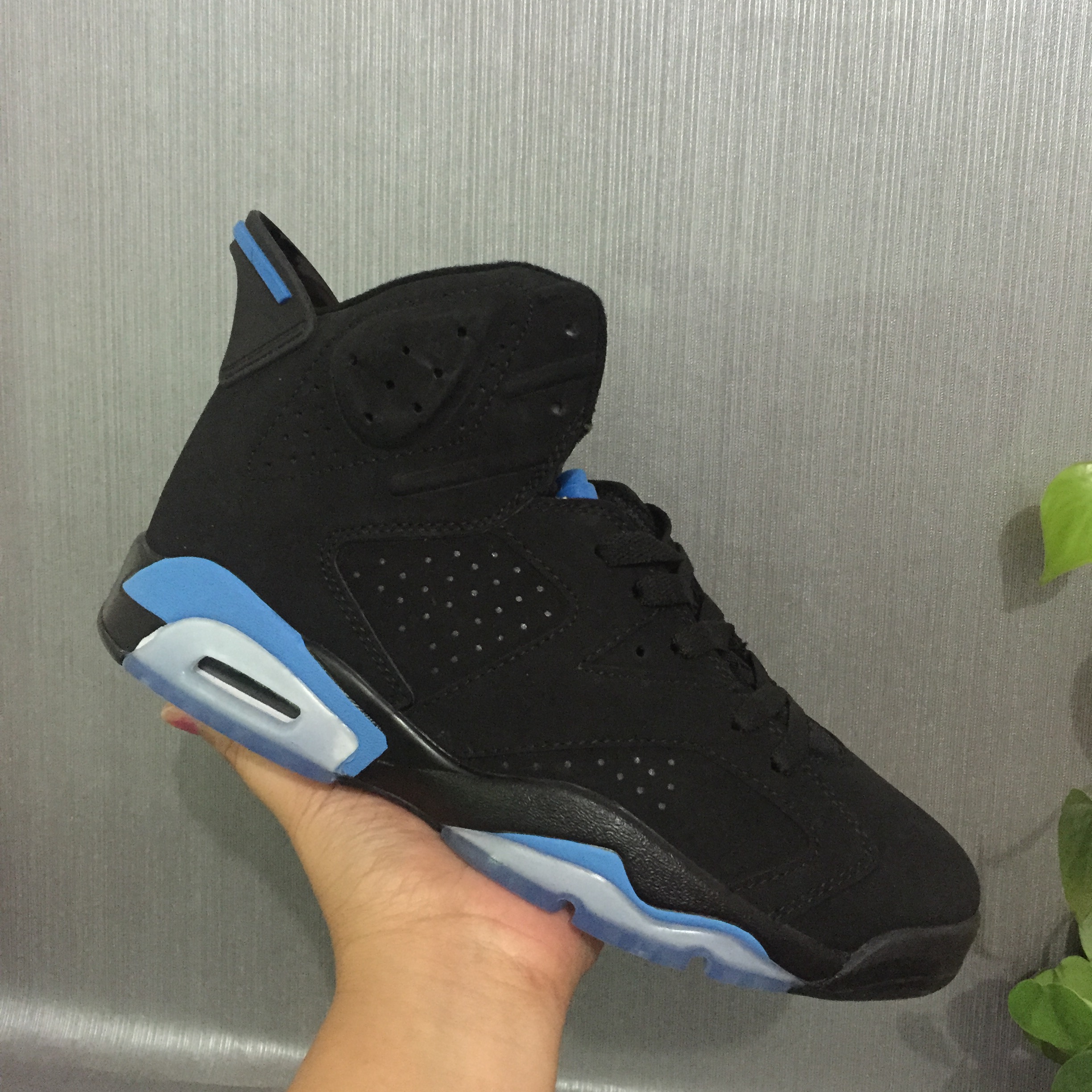 Basketball Shoes 6 UNC University Blue VI OG Men Women Sports Trainers Sneakers Fashion 6s Black