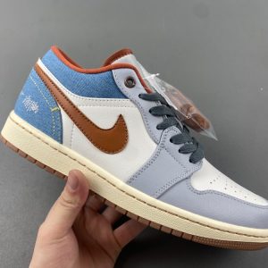 (WMNS) Air Jordan 1 Low 'Denim Phantom' FZ5045-091