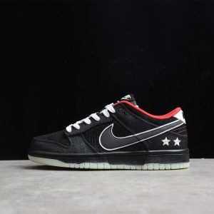 Nike x LPL Dunk Low 'Black White Red' DO2327-011