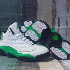 Air JORDAN 13 White Green