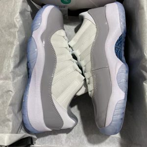 Nike Air Jordan 11 Xl Retro Low White Cement Grey Mens Basketball