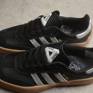 adidas x Palace Puig Samba 'Black Silver' HQ6099