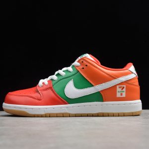 Nike x Seven Eleven SB Dunk Low 'Red Green Orange' CZ5130-600