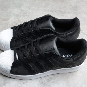 adidas Originals Superstar Shoes 'Black Green Monogram' GX8412