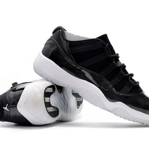 Nike Air Jordan XI 11 Retro Low Black White Men Basketball Shoes