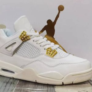 Air Jordan 4 G5 quality Metallic Gold Nike