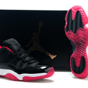 Air Jordan 11 Low Joe AJ11 Black Pink Woman Basketball Shoes video