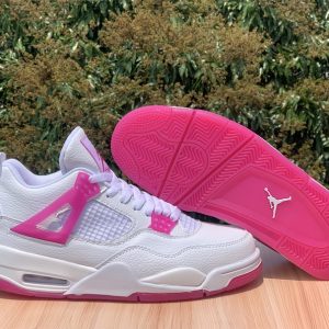 Nike Air Jordan 4 Retro Big Kids White/Hyper Violet (FQ1314 151)