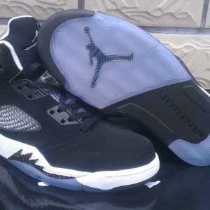 Nike Air Jordan 5 V Retro Oreo 136027 035 Metallic DB Fear