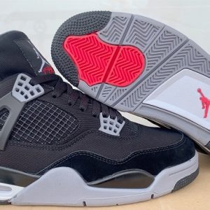 Air Jordan 4 Black Canvas Eminem