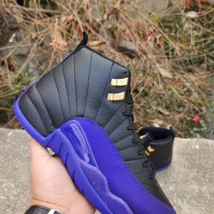Air Jordan 12 Black Purple
