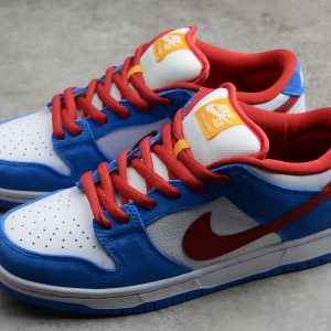 SB DUNK White Blue Red BQ6817-400