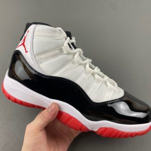 Air Jordan 11 White-black-red goods number CT8012-106 Head-skinned