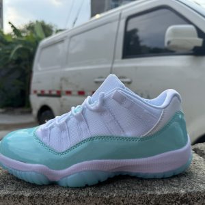 Air Jordan 11 White Light Green