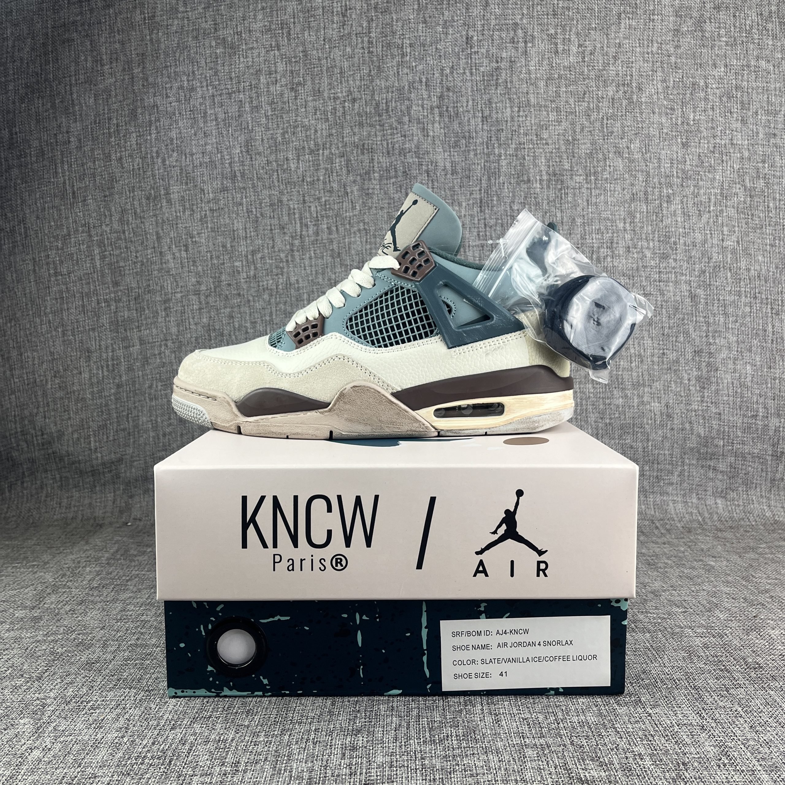 Jordan 4 x KNCW Snorlax Size US 7 - 12 Men's